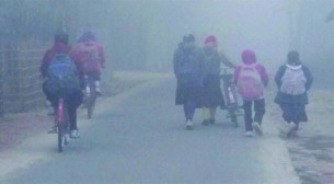শৈত্যপ্রবাহ: প্রাথমিক বিদ্যালয়ে ক্লাস শুরু সকাল ১০টায়