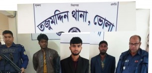 তজুমদ্দিনে পুলিশের অভিযানে  অপহৃত দুইজন উদ্ধার