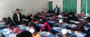 তজুমদ্দিনে শান্তিপূর্ণ ভাবে এসএসসি ও সমমানের পরীক্ষা শুরু।। অনুপস্থিত ১৯ জন