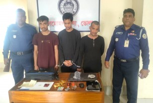লালমোহনে হোটেল ভাড়া  নিয়ে বাসা বাড়িতে চুরি