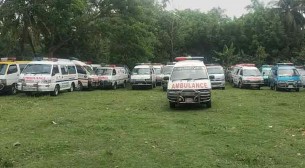 ভোলায় প্রাইভেট অ্যাম্বুলেন্স মালিকদের ধর্মঘট || বিপাকে রোগীরা