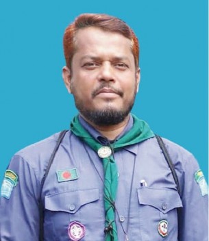 ভোলা জেলার শ্রেষ্ঠ স্কাউট শিক্ষক নির্বাচিত হলেন মনিরুল ইসলাম