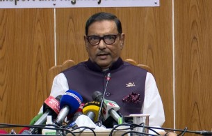 ডোনাল্ড ল্যু নিজ দেশের এজেন্ডা বাস্তবায়নে আলোচনা করতে এসেছেন: ওবায়দুল কাদের