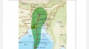 বঙ্গোপসাগরে সৃষ্ট নিম্নচাপটি শনিবার সকালে ঘূর্ণিঝড়ে রূপ নিতে পারে
