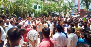 শেখ হাসিনার বিচারের দাবিতে ভোলাসহ বিভিন্ন জেলায় বিএনপির বিক্ষোভ