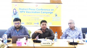 ভোলায় বিনামূল্যে জরায়ু ক্যান্সার প্রতিরোধে টিকা পাবে ১ লাখ ১৬ হাজার কিশোরী