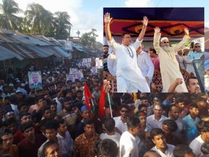 তারেক রহমানের মামলা প্রত্যাহার চেয়ে চরফ্যাশনে বিশাল জনসভা