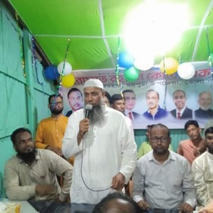 মনপুরায় আরাফাত রহমান  কোকো একতা সংঘ উদ্বোধন