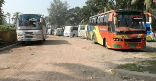ভোলায় জরাজীর্ণ ও ব্যবহার অনুপযোগী বাস টার্মিনাল