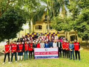 ভোলা সরকারি কলেজে প্রাথমিক চিকিৎসা বিষয়ক ৩দিনের প্রশিক্ষন কোর্স সম্পন্ন