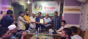 মাহবুবুর রহমানকে ন্যাশলাল ডেইলি'স রিপোর্টার্স'র সংবর্ধনা