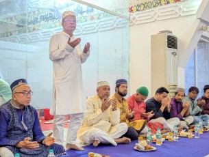 ভোলার সাংবাদিকদের সম্মানে নিজাম হাসিনা ফাউন্ডেশনের ইফতার মাহফিল