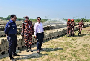 বোরহানউদ্দিনে ইটভাটায়  অভিযানে ভাটা বন্ধ : জরিমানা