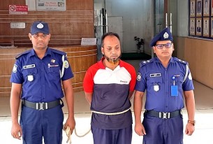 চরফ্যাসনে দিনমজুর মাসুদ হত্যা মামলার প্রধান আসামী মো. আল আমিনকে গ্রেপ্তার