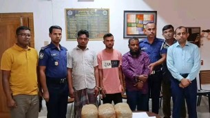 লালমোহনে পুলিশের বিশেষ অভিযানে ৩ মাদক ব্যবসায়ী গ্রেফতার
