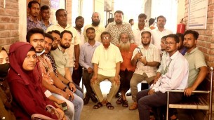 ভোলা হাসপাতালে চিকিৎসক ও নার্সদের কর্মবিরতি