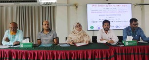 শিক্ষা বিষয়ক গ্লোবাল অ্যাকশন সপ্তাহ উপলক্ষে ভোলায় গোলটেবিল বৈঠক