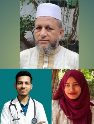দুই সন্তানের সাফল্যে গর্বিত লালমোহনের  শিক্ষক পিতা আল-আমিন বিশ্বাস