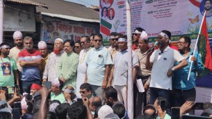 লালমোহনে যুবদলের প্রতিষ্ঠা বার্ষিকী পালিত