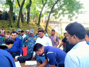 বোরহানউদ্দিন তেতুঁলিয়া নদীতে মা ইলিশ ধরায় ২১ জেলের কারাদন্ড, জাল ও মাছ জব্দ