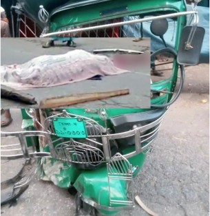 লালমোহনে সিএনজি-ট্রাক মুখোমুখি সংঘর্ষে নিহত ১, আহত ৩