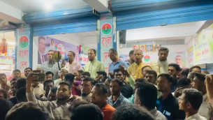 মনপুরায় যুবদল-ছাত্রদলের বিক্ষোভ সমাবেশ