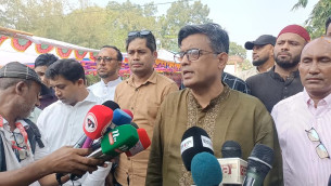 অভ্যন্তরীণ বা বৈদেশিক শক্তির পক্ষে নির্বাচন ব্যাহত করার সুযোগ নেই : শফিকুল আলম