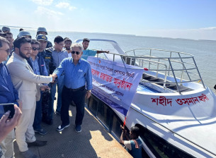 মনপুরার স্বাস্থ্য সেবায় যোগ হলো আধুনিক নৌ অ্যাম্বুলেন্স