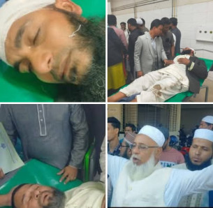 চরফ্যাশনে বিএনপি-জামাতের দফায় দফায় সংঘর্ষে আহত -২০