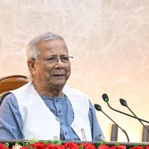 আসন্ন নির্বাচনে পুলিশকে ‘ঐতিহাসিক দায়িত্ব’ পালনের আহ্বান প্রধান উপদেষ্টার