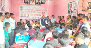 মনপুরায় ধানের শীষ প্রতিকের প্রার্থীকে বিজয়ী করতে মাঠ চষে বেড়াচ্ছেন নেতা-কর্মীরা