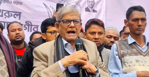 নির্বাচন কেউ ঠেকাতে পারবে না, দেশের মানুষ জেগে উঠেছে :  মির্জা ফখরুল