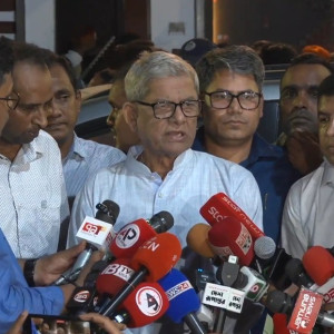 খুব দ্রুত আমরা দলকে কাউন্সিলের দিকে নিয়ে যেতে চেষ্টা করব : মির্জা ফখরুল