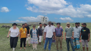 ভোলায় জিজেইউএসের কার্যক্রম পরিদর্শনে আন্তর্জাতিক প্রতিনিধি দল