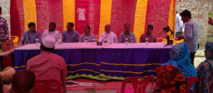 ভোলায় কেকেএফ স্বনির্ভর আশ্রয় গ্রাম প্রকল্পের ঘর হস্তান্তর অনুষ্ঠান