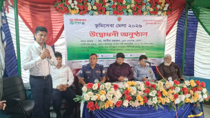 ভোলায় নানা আয়োজনে ভূমি সেবা মেলার উদ্বোধন