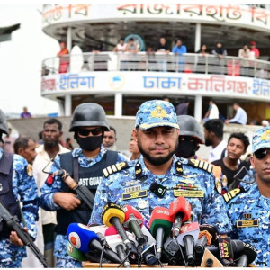 ভোলায় ঈদে নির্বিঘ্ন নৌযাত্রায় কোস্ট গার্ডের বিশেষ টহল