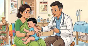 হামের উপসর্গ নিয়ে আরও ৭ শিশুর মৃত্যু