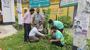 ভোলায় বর্ণাঢ্য র‌্যালী ও বৃক্ষরোপণ