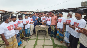 ভোলায় ব্যাতিক্রমী আয়োজনে একাত্তর টেলিভিশনের বর্ষপূর্তি উদযাপন