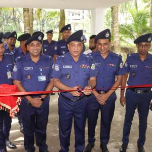 ভোলা পুলিশ লাইন্সে আধুনিকায়িত হাসপাতালের উদ্বোধন