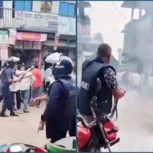 চরফ্যাশনে এইচএসসি পরীক্ষা কেন্দ্রে পরীক্ষার্থীদের হামলা ভাংচুর