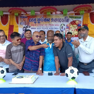 ভোলায় বেনু ফুটবল একাডেমির উদ্বোধন