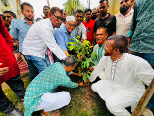 মনপুরায় স্বেচ্ছাসেবক দলের ৪৬ তম প্রতিষ্ঠা বার্ষিকী পালন