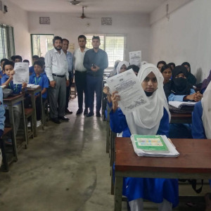 ভোলায় নতুন কুঁড়ি স্পোর্টস সিজন-২ এর রেজিস্ট্রেশন কার্যক্রমকে আরও গতিশীল করতে প্রচার-প্রচারণা ও লিফলেট বিতরণ