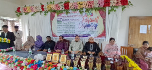 ভোলার ফাতেমা খানম কলেজে সমাজকর্ম শেষ বর্ষের শিক্ষার্থীদের দুই দিনের বর্নাঢ্য বিদায় সংবর্ধনা