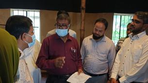 ভোলার স্বাস্থ্যব্যবস্থার তদারকির দায়িত্ব পাওয়ার পর প্রথমবারের মতো পরিদর্শন করলেন উপ-সচিব মো. আবদুল খালেক