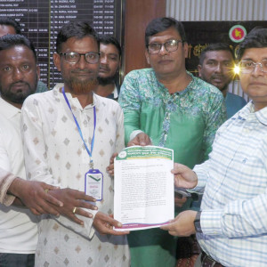 ভোলায় সারের বরাদ্দ বৃদ্ধিসহ ১৮দফা দাবি বাস্তবায়নে স্মারকলিপি