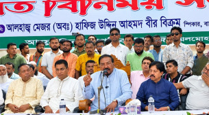 শেখ হাসিনা ছিলেন বিশ্বের সেরা অভিনেত্রী: স্পিকার হাফিজ উদ্দিন আহমেদ