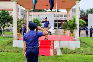 ভোলায় পুলিশের মাস্টার প্যারেড অনুষ্ঠিত